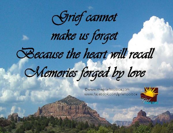 The heart will recall memories forged in love