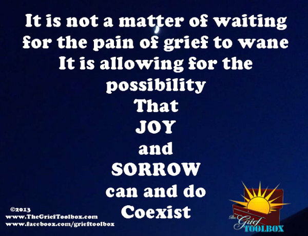 Joy and Sorrow Coexist A poem