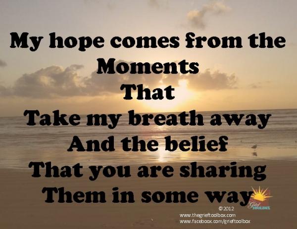 We are still connected with our loved ones