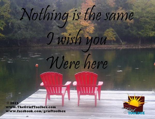 I wish you were here