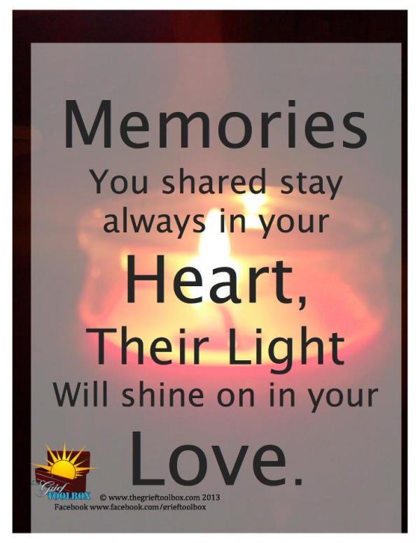 Memories shared