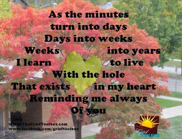 The hole that exists in my heart A Poem