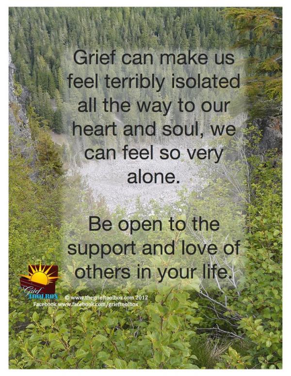 Griefs isolation
