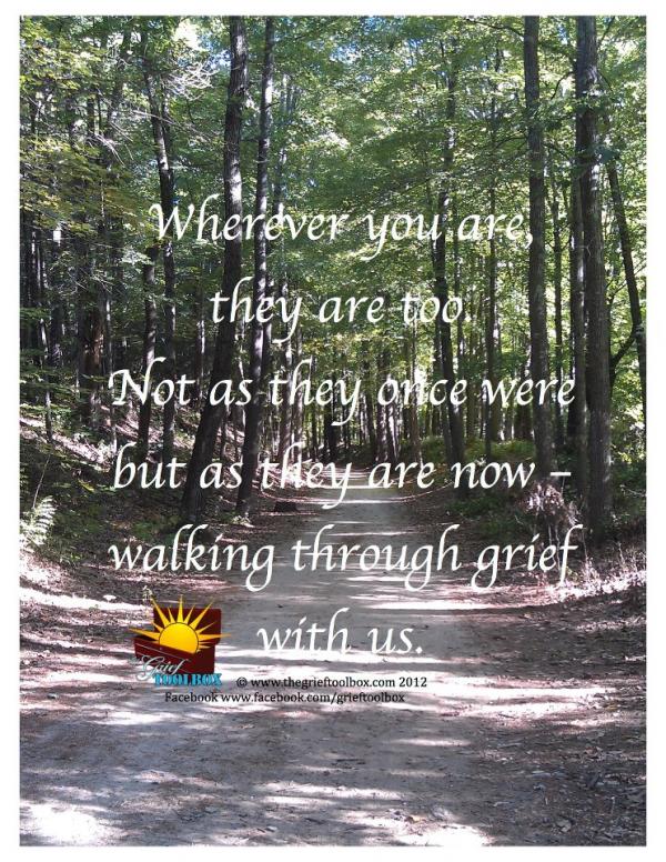 Wherever you are they are too.