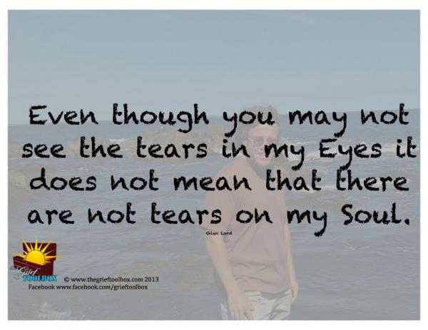 Tears on the soul