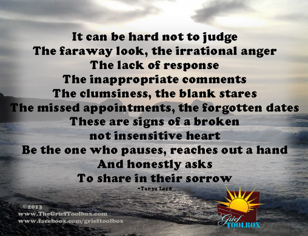 Honestly ask to share their sorrow - A Poem