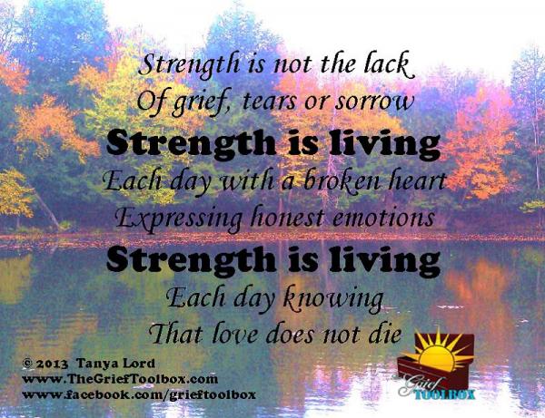 Strength is in Living