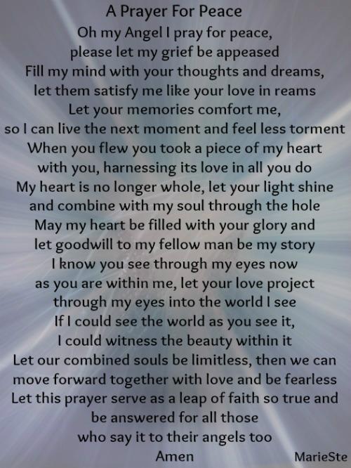 A Prayer For Peace