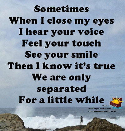 You are never far from me