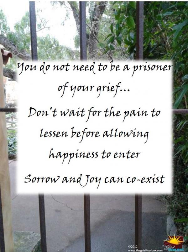 Do Not Be A Prisoner to Your Grief