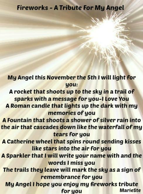 Fireworks - A Tribute For My Angel