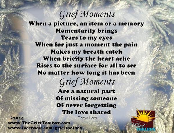 Grief Moments - A Poem