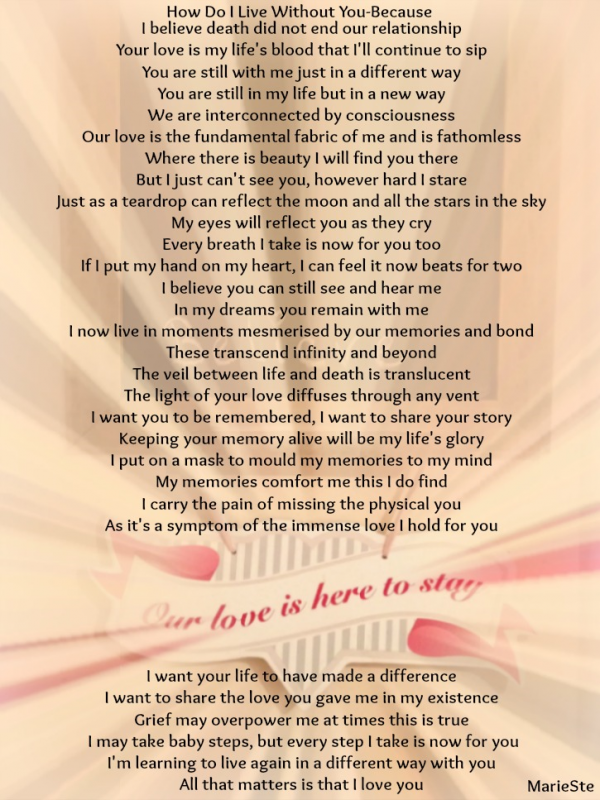 How Do I Live Without You-Because