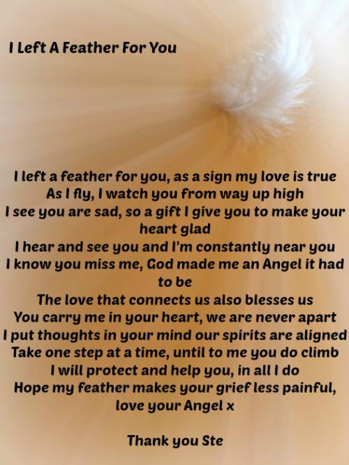 I Left A Feather For You