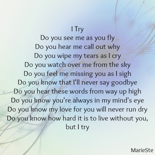 I Try