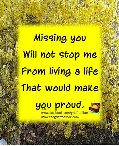 I Will Make You Proud