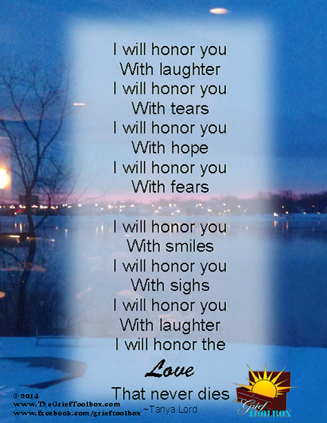 I will honor you - A Poem