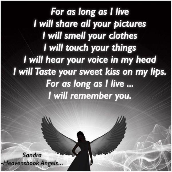 As long as I live 