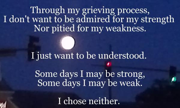 I just want to be understood