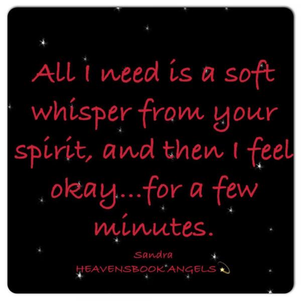 A soft whisper 