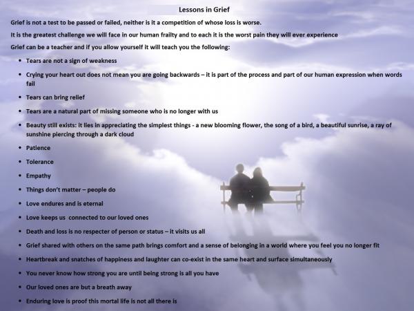 Lessons in Grief