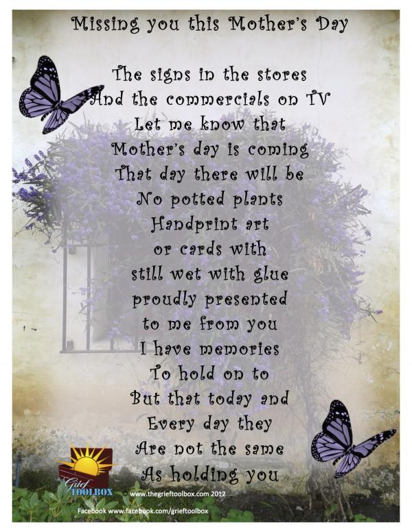 Missing you this Mothers Day