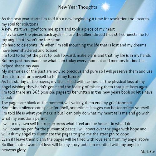 New Year Thoughts