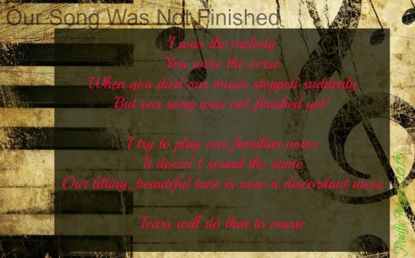 Our Song Was Not Finished