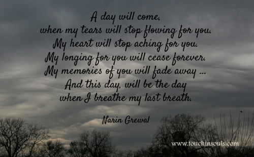 A day will come ...