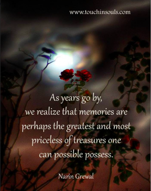 As years go by ...