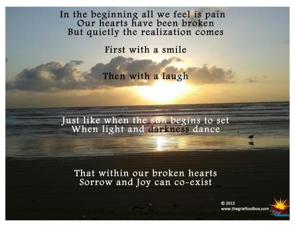 Sorrow And Joy Can Coexist