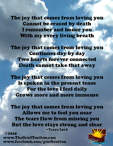 The joy that comes from loving you - A Poem