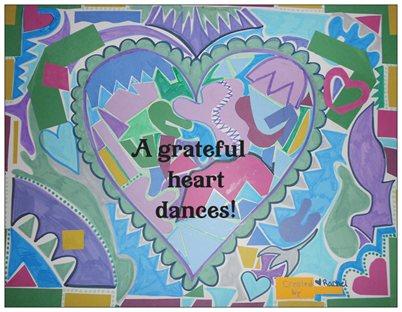 A grateful heart dances