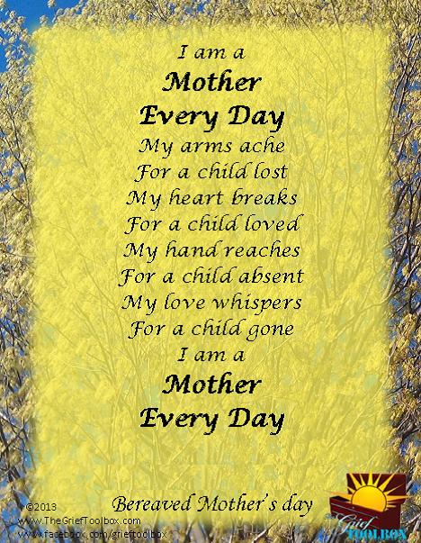 Today is International Bereaved Mother's Day