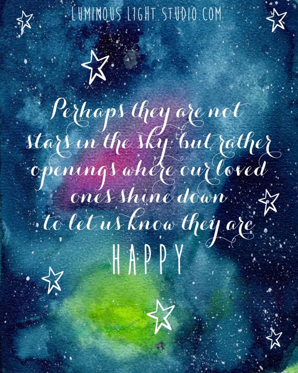 Perhaps They Are Not Stars