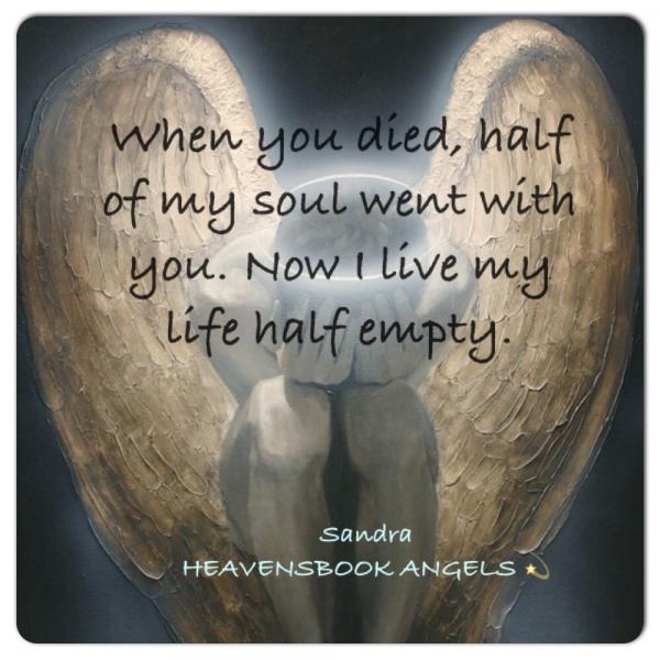 Half my soul