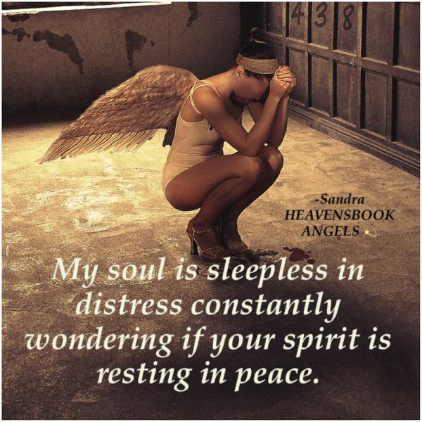 Resting in peace 