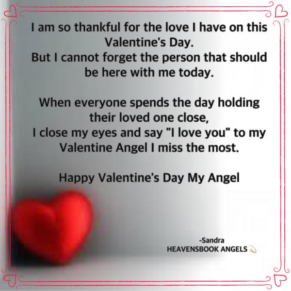 Valentine Angel I Miss the Most