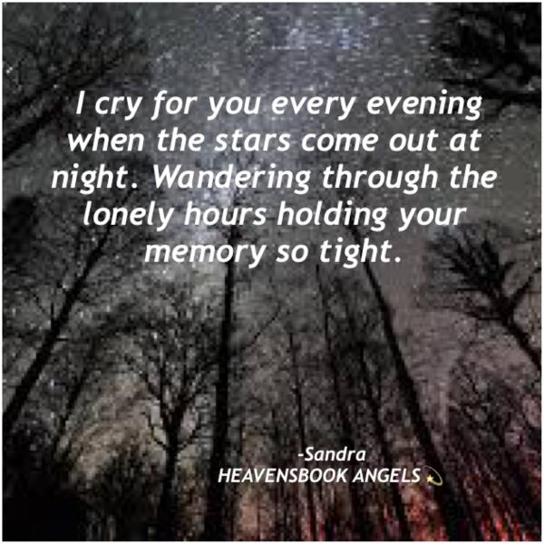 I Cry For You Every Night