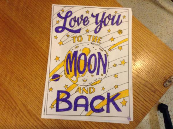 Love you to the moon and Back