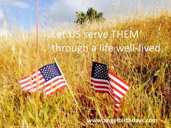 LET US SERVE THEM THROUGH A LIFE WELL-LIVED