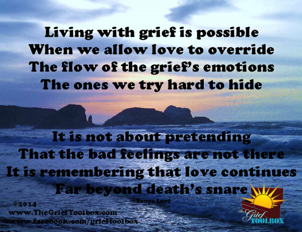 Living with grief  - A Poem