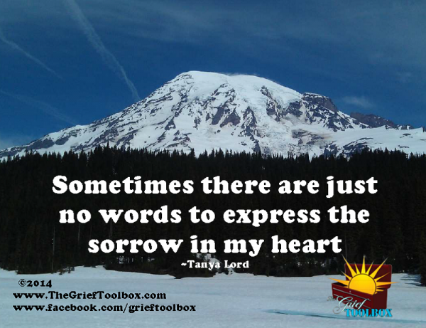 No words for sorrow - A Poem