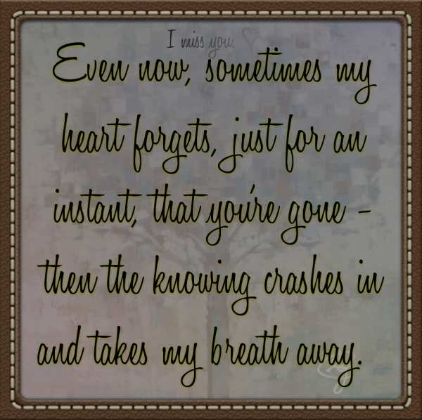 My Heart Forgets