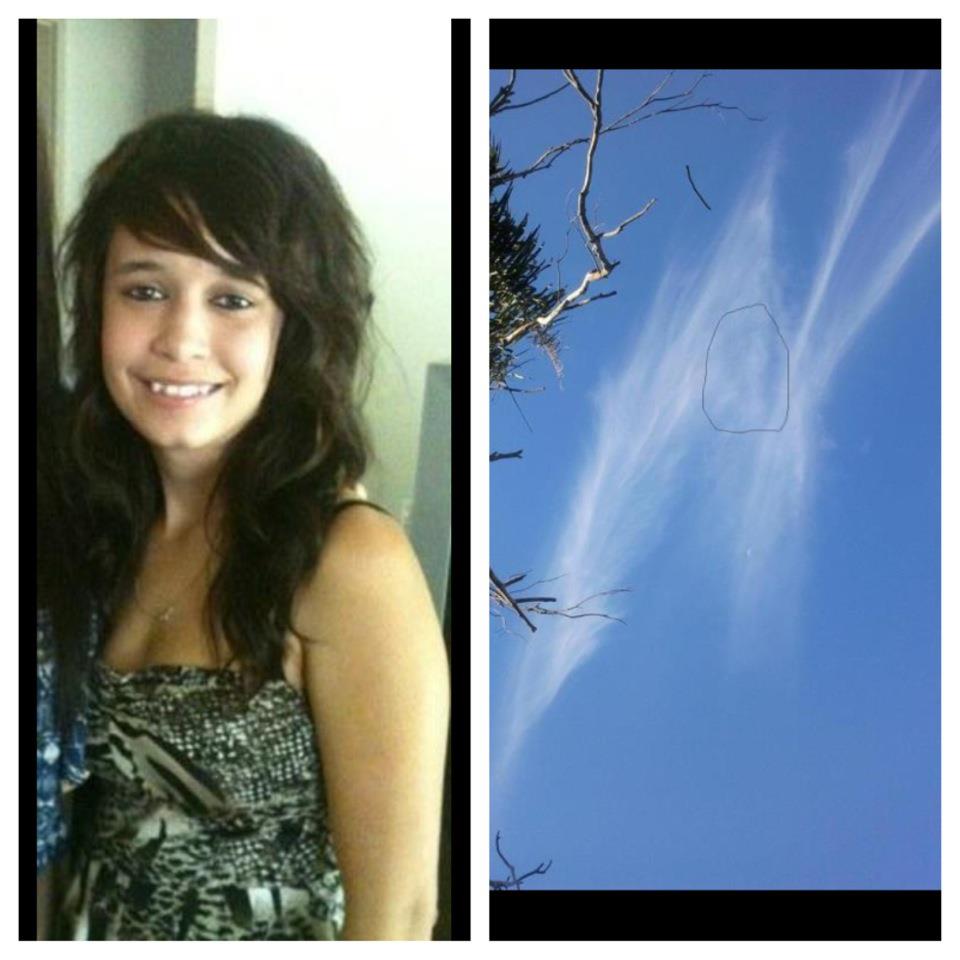  Here one day gone the next, never to be seen again , last message from my Daughter Courtney age 14