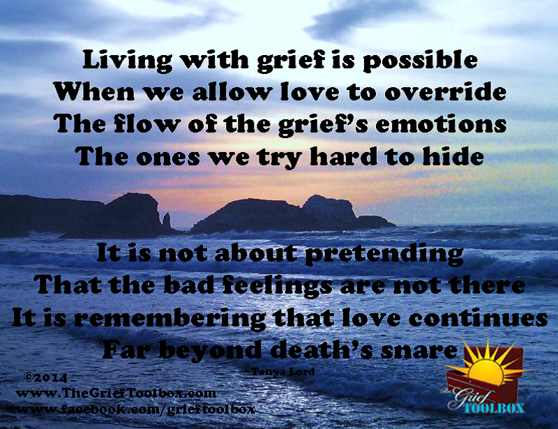 Living with grief - A Poem | The Grief Toolbox