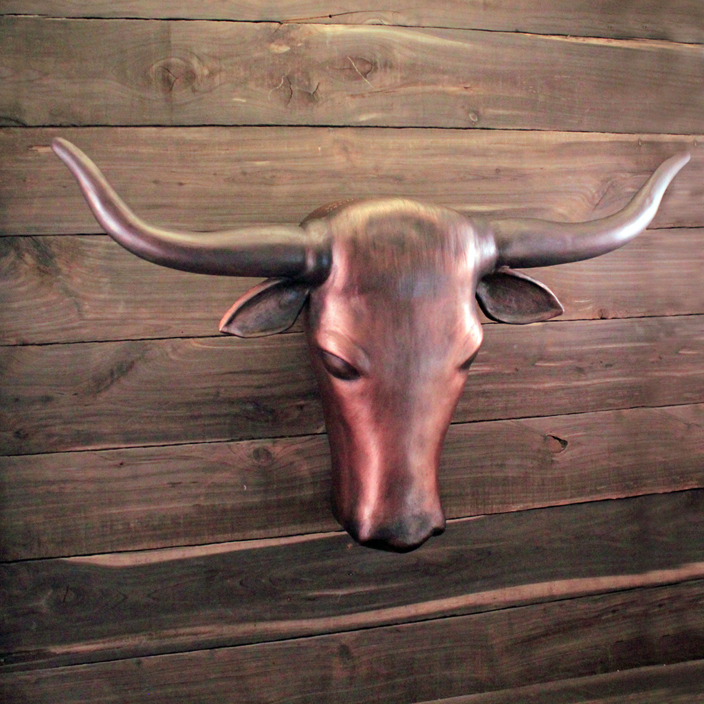 Longhorn Bull Cremation Urn