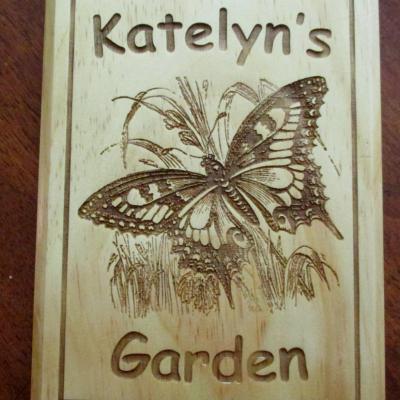 Personalized Garden Plaque