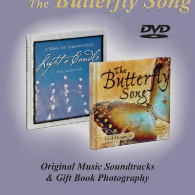 DVD, Light A Candle & The Butterfly Song , photography and music