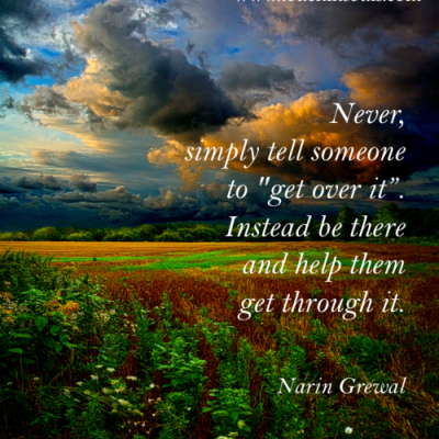 Never simply tell someone ...